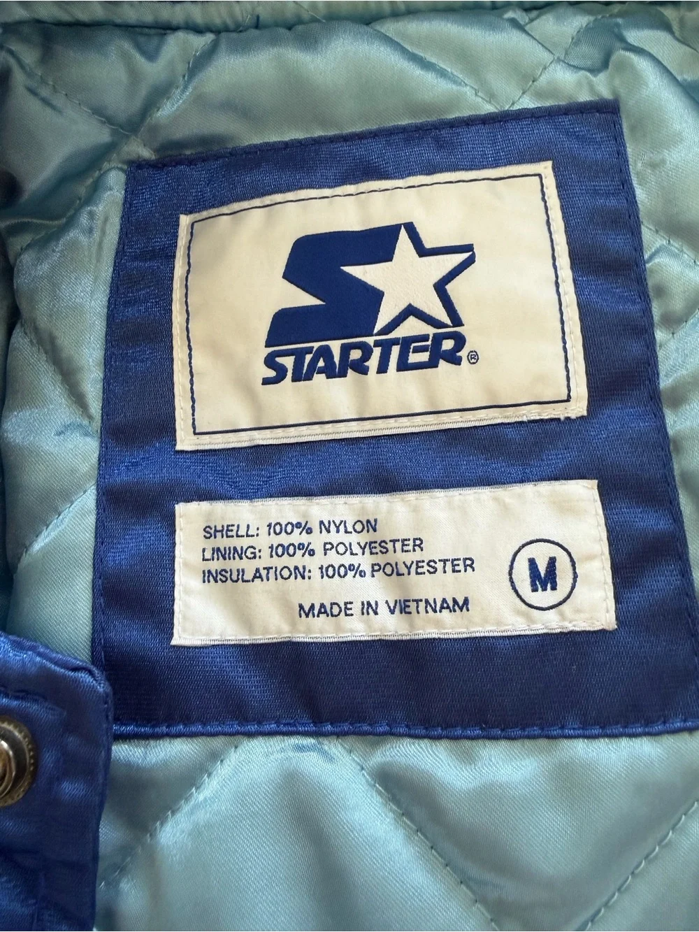 STARTER Royals Blue Bomber Jacket
